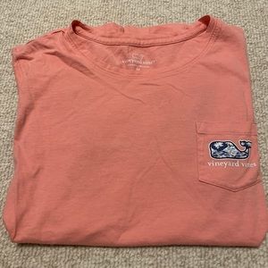 Pink Vineyard Vines tee